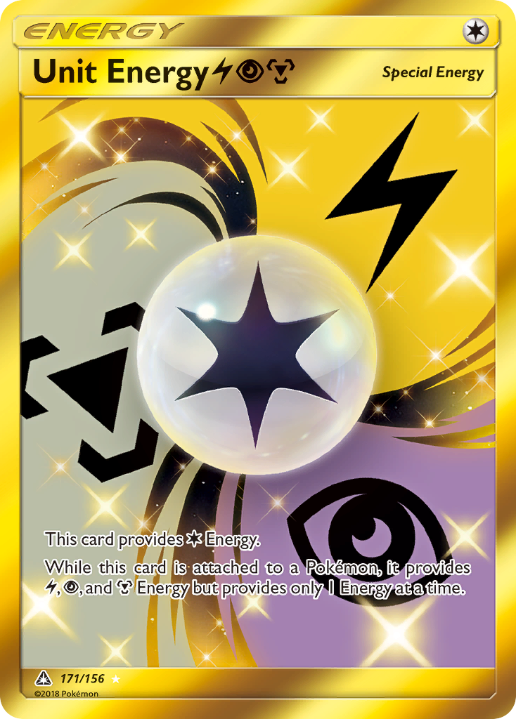Unit Energy (171/156) (Lightning, Psychic, Metal) [Sun & Moon: Ultra Prism] | Odin's Place