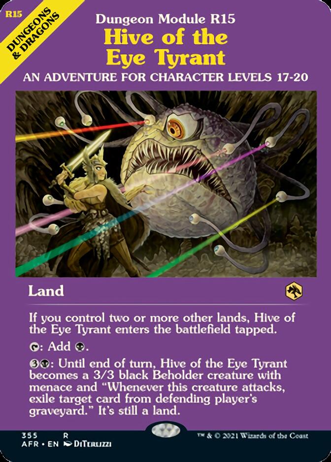 Hive of the Eye Tyrant (Dungeon Module) [Dungeons & Dragons: Adventures in the Forgotten Realms] | Odin's Place