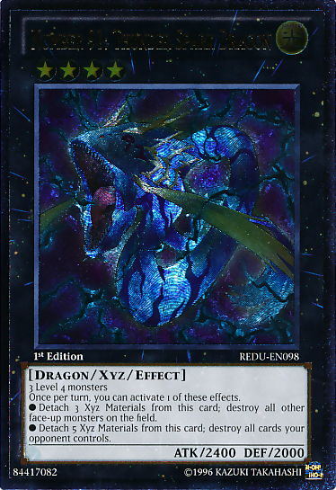 Number 91: Thunder Spark Dragon [REDU-EN098] Ultimate Rare | Odin's Place