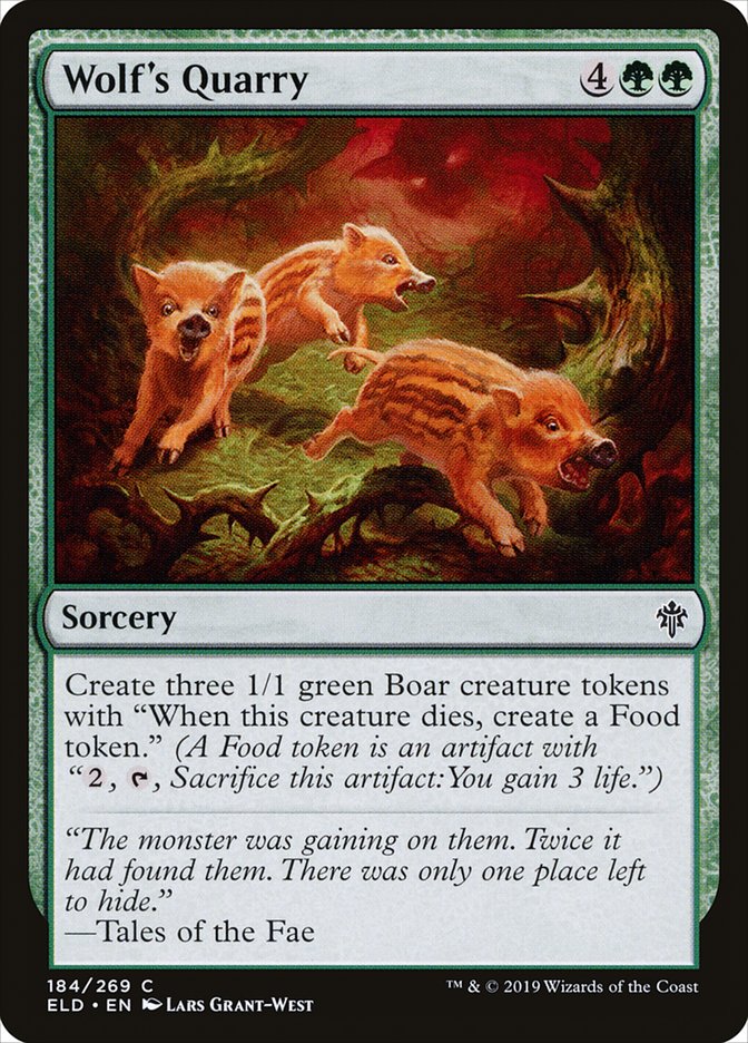 Wolf's Quarry [Throne of Eldraine] | Odin's Place