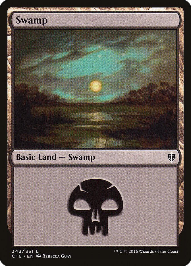 Swamp (343) [Commander 2016] | Odin's Place