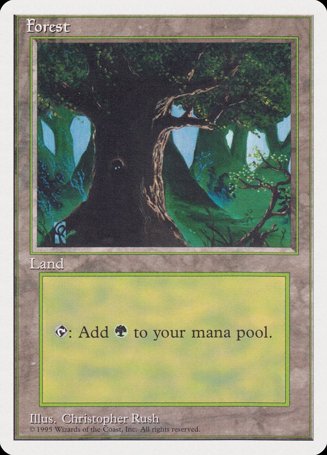 Forest (Creature in Tree Hole) [Rivals Quick Start Set] | Odin's Place