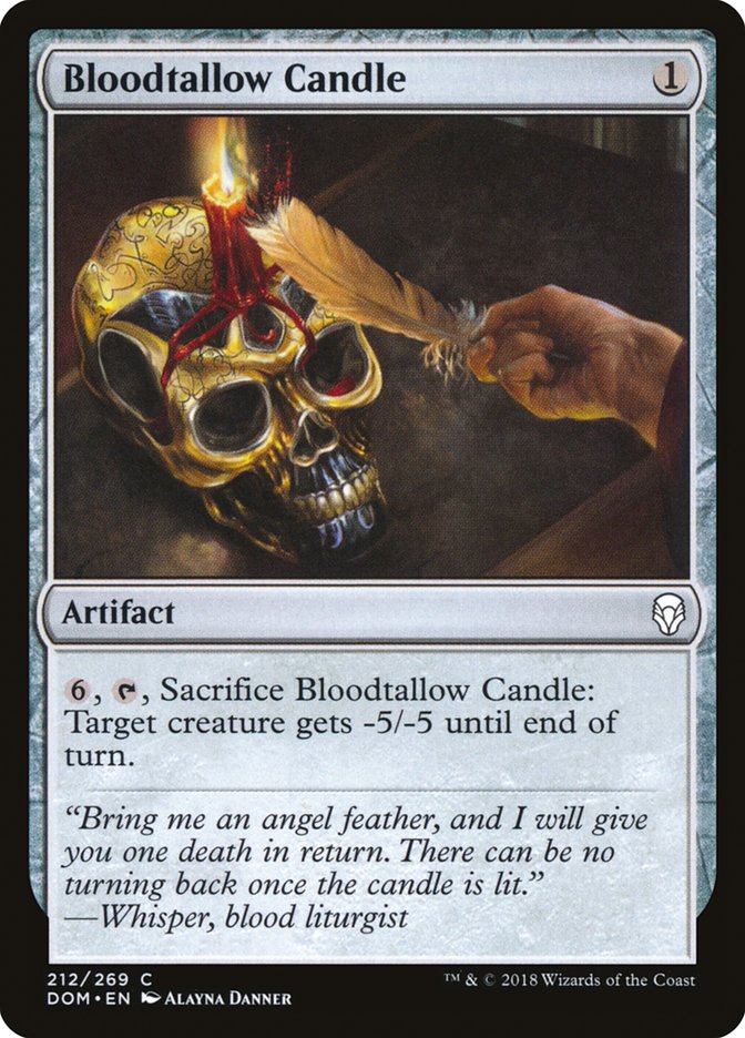Bloodtallow Candle (212) [Dominaria] | Odin's Place