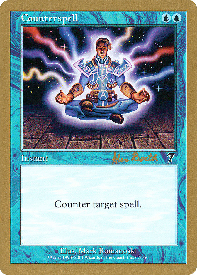Counterspell (Alex Borteh) (7ED) [World Championship Decks 2001] | Odin's Place