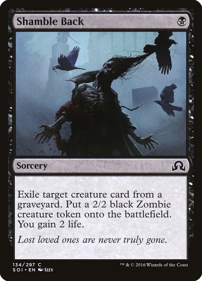 Shamble Back (134) [Shadows over Innistrad] | Odin's Place