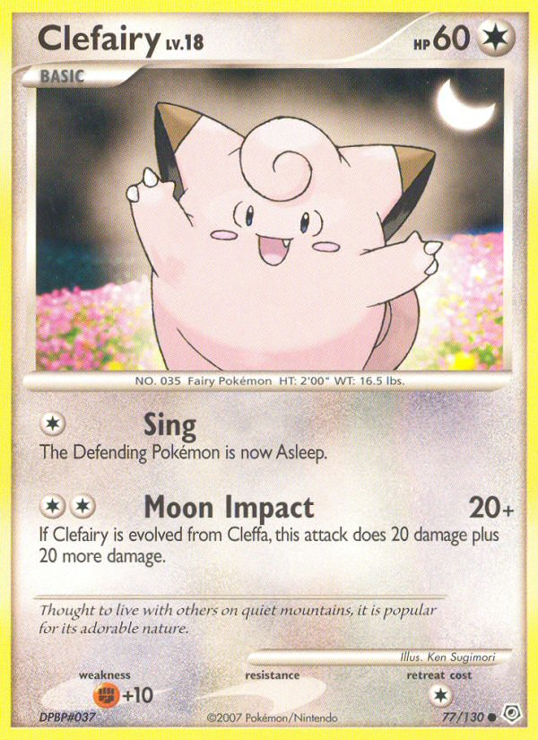 Clefairy (77/130) [Diamond & Pearl: Base Set] | Odin's Place