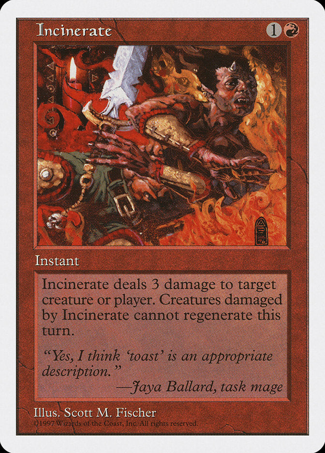 Incinerate (242) [Fifth Edition] | Odin's Place