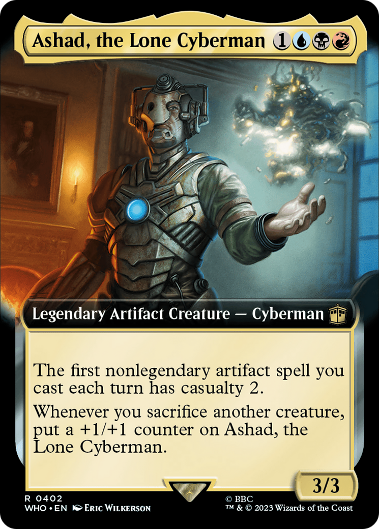 Ashad, the Lone Cyberman (Extended Art) [Doctor Who] | Odin's Place
