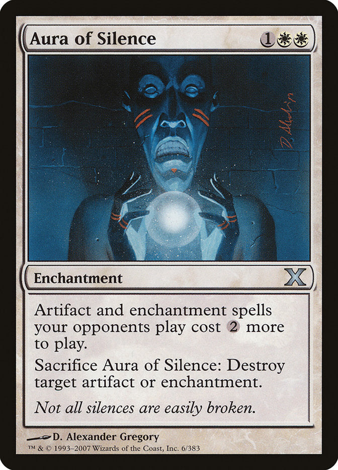 Aura of Silence (6) [Tenth Edition] | Odin's Place
