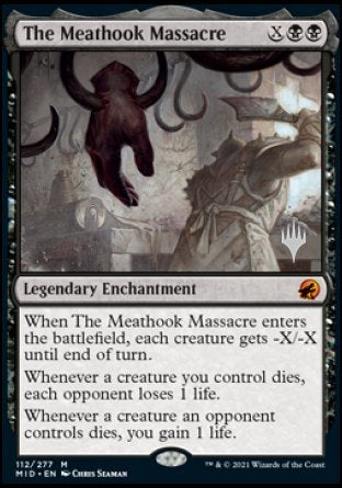 The Meathook Massacre (Promo Pack) [Innistrad: Midnight Hunt Promos] | Odin's Place