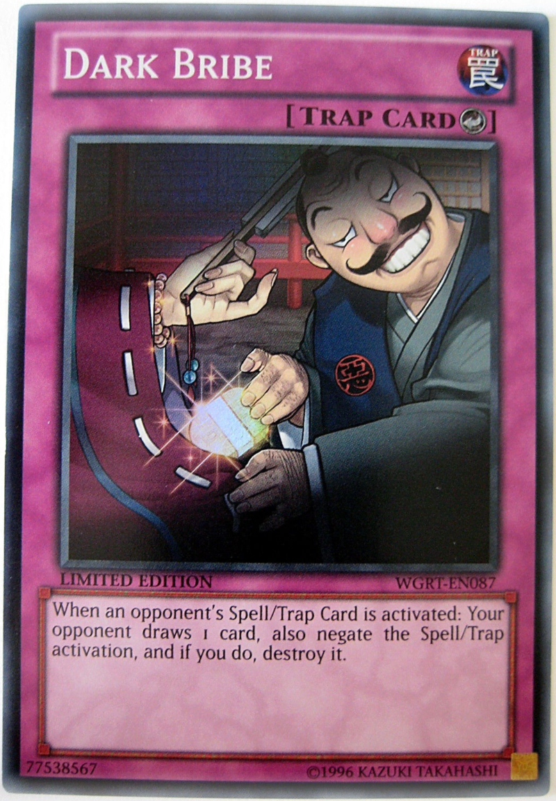 Dark Bribe [WGRT-EN087] Super Rare | Odin's Place