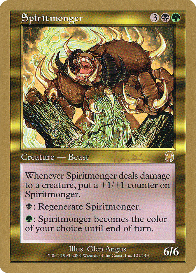 Spiritmonger (Jan Tomcani) [World Championship Decks 2001] | Odin's Place