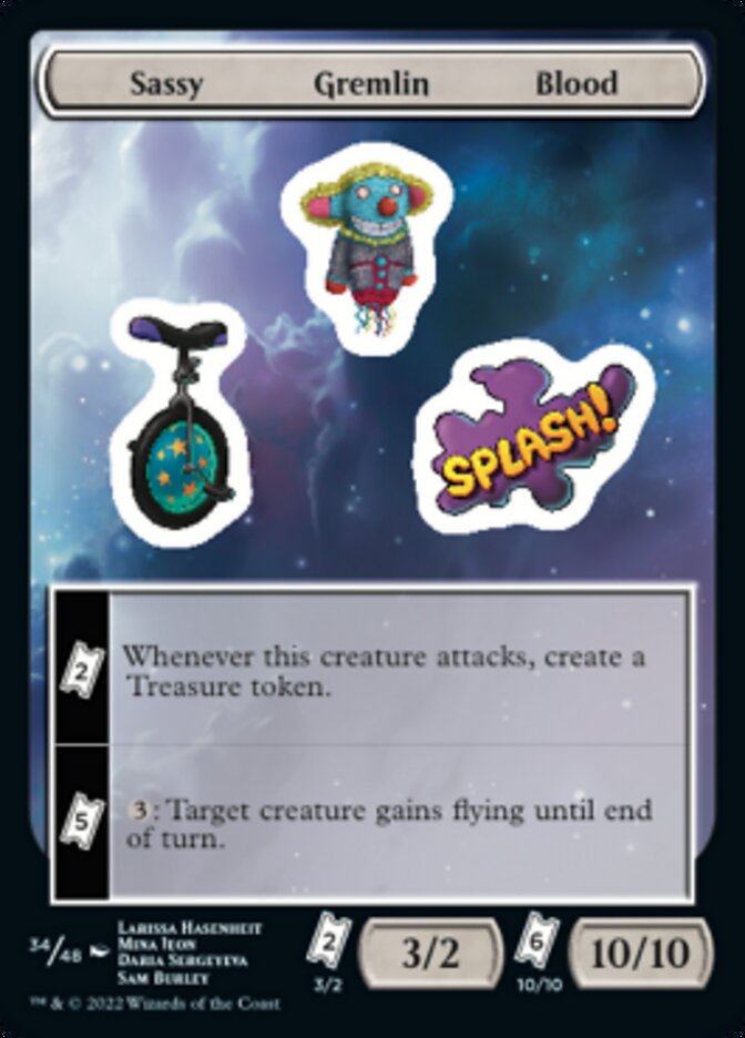Sassy Gremlin Blood [Unfinity Stickers] | Odin's Place