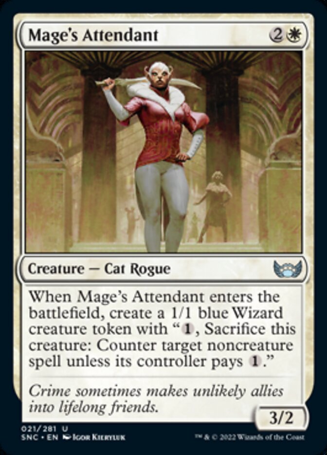 Mage's Attendant [Streets of New Capenna] | Odin's Place