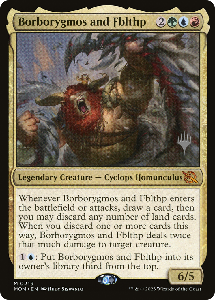 Borborygmos and Fblthp (Promo Pack) [March of the Machine Promos] | Odin's Place