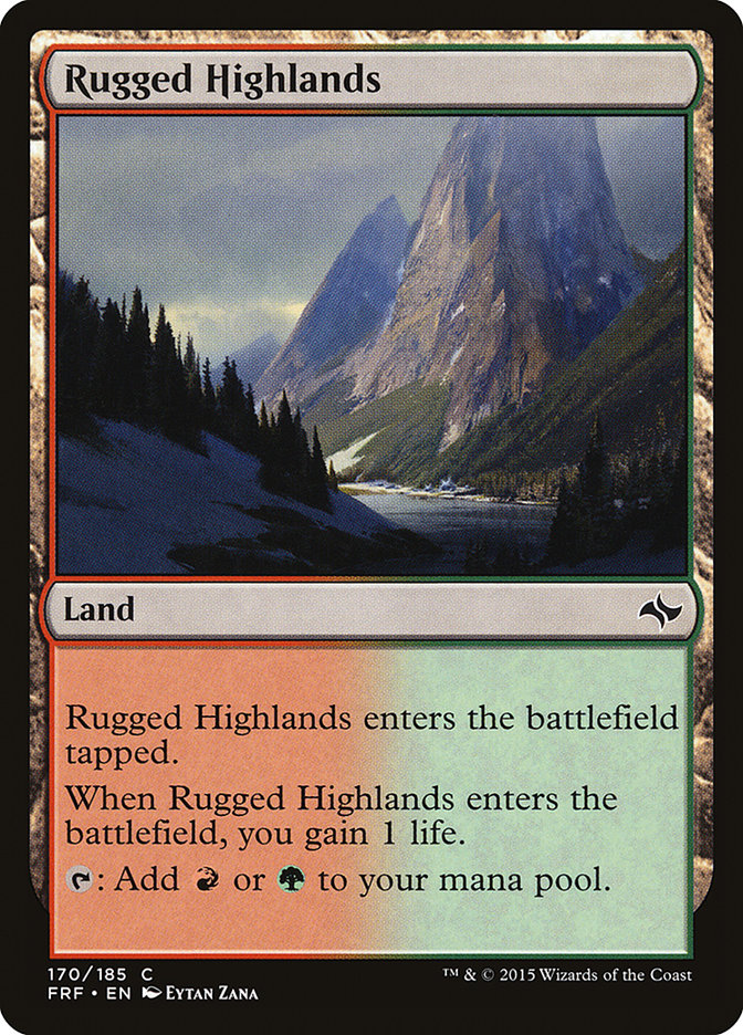 Rugged Highlands (170) [Fate Reforged] | Odin's Place