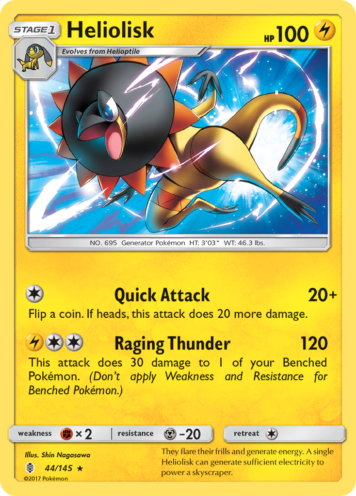 Heliolisk (44/145) [Sun & Moon: Guardians Rising] | Odin's Place