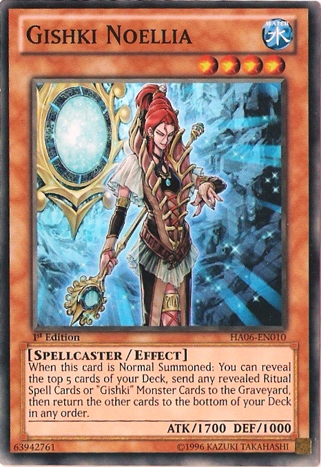 Gishki Noellia [HA06-EN010] Super Rare | Odin's Place