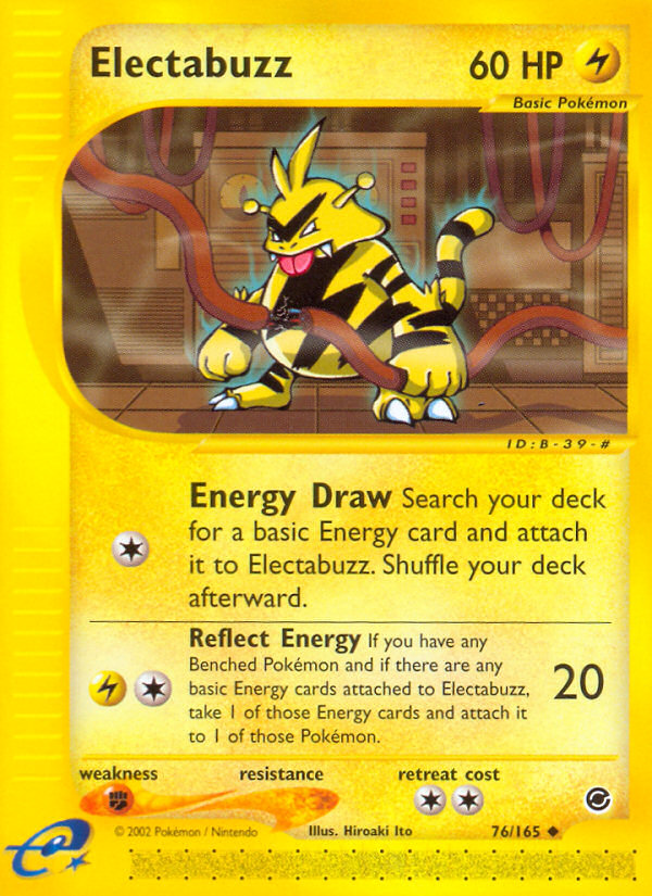 Electabuzz (76/165) [Expedition: Base Set] | Odin's Place