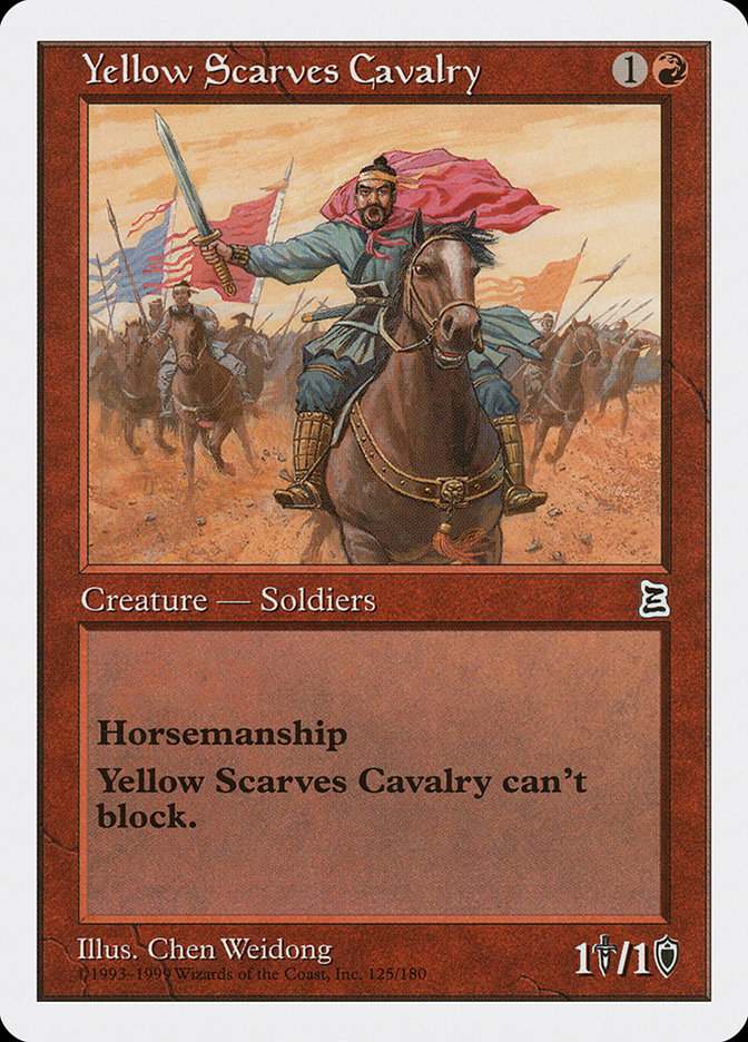 Yellow Scarves Cavalry (125) [Portal Three Kingdoms] | Odin's Place