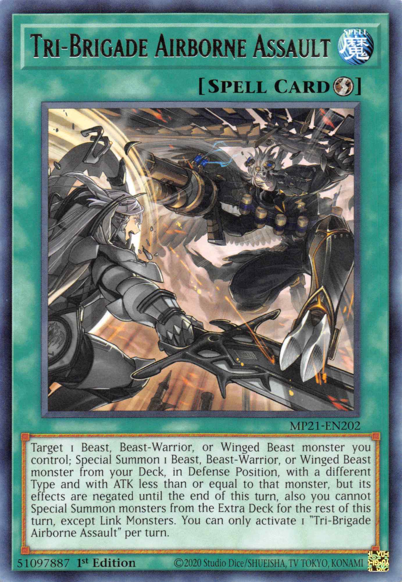 Tri-Brigade Airborne Assault [MP21-EN202] Rare | Odin's Place