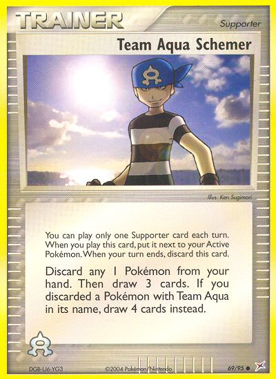 Team Aqua Schemer (69/95) [EX: Team Magma vs Team Aqua] | Odin's Place
