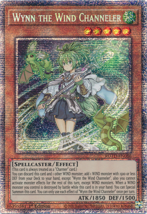 Wynn the Wind Channeler [ROTD-EN086] Starlight Rare | Odin's Place