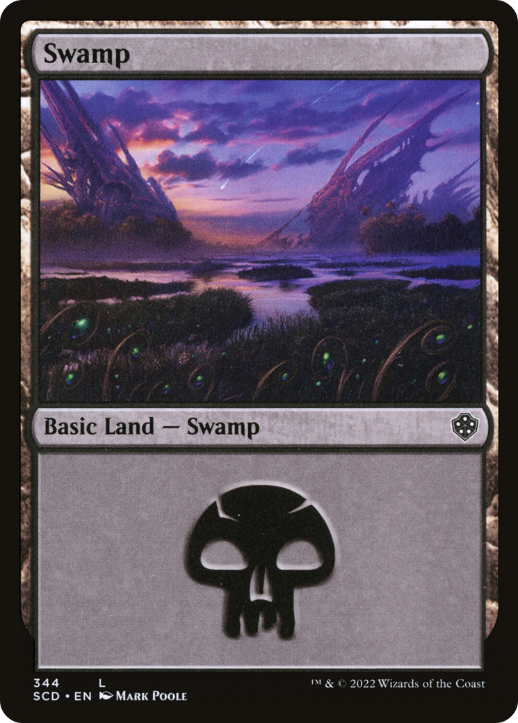 Swamp (344) [Starter Commander Decks] | Odin's Place