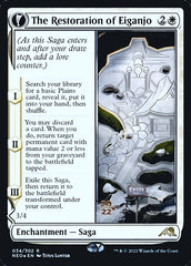 The Restoration of Eiganjo // Architect of Restoration [Kamigawa: Neon Dynasty Prerelease Promos] | Odin's Place