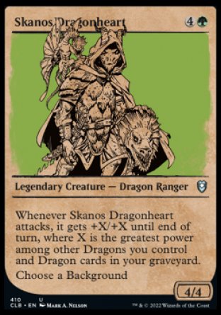 Skanos Dragonheart (Showcase) [Commander Legends: Battle for Baldur's Gate] | Odin's Place