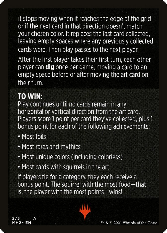 Foraging Squirrels (Magic Minigame) [Modern Horizons 2 Minigame] | Odin's Place