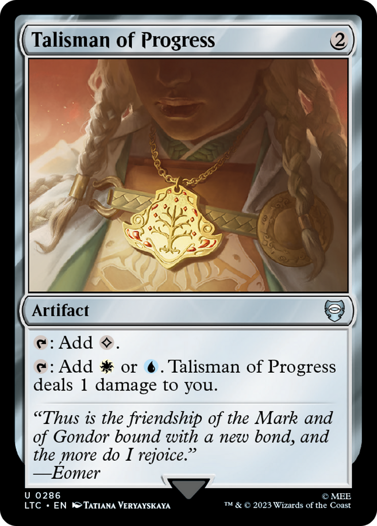 Talisman of Progress [The Lord of the Rings: Tales of Middle-Earth Commander] | Odin's Place