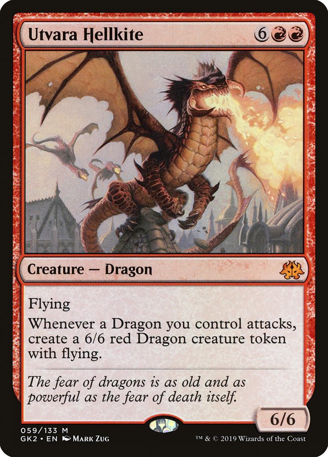 Utvara Hellkite (59) [Ravnica Allegiance Guild Kit] | Odin's Place