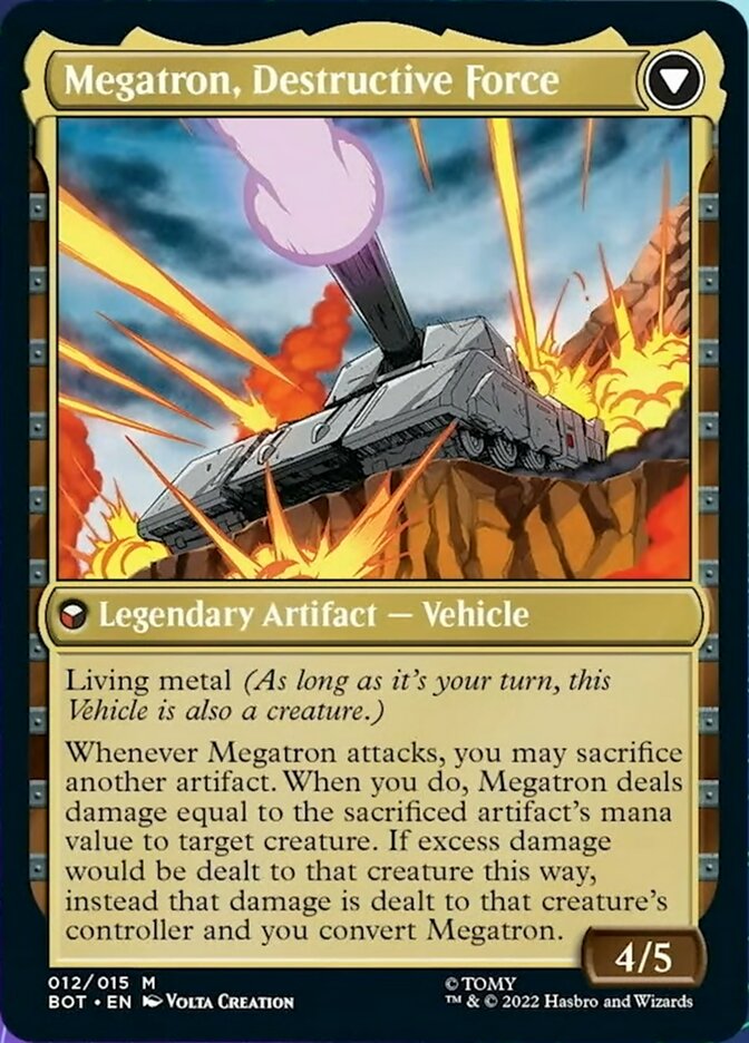 Megatron, Tyrant // Megatron, Destructive Force [Transformers] | Odin's Place