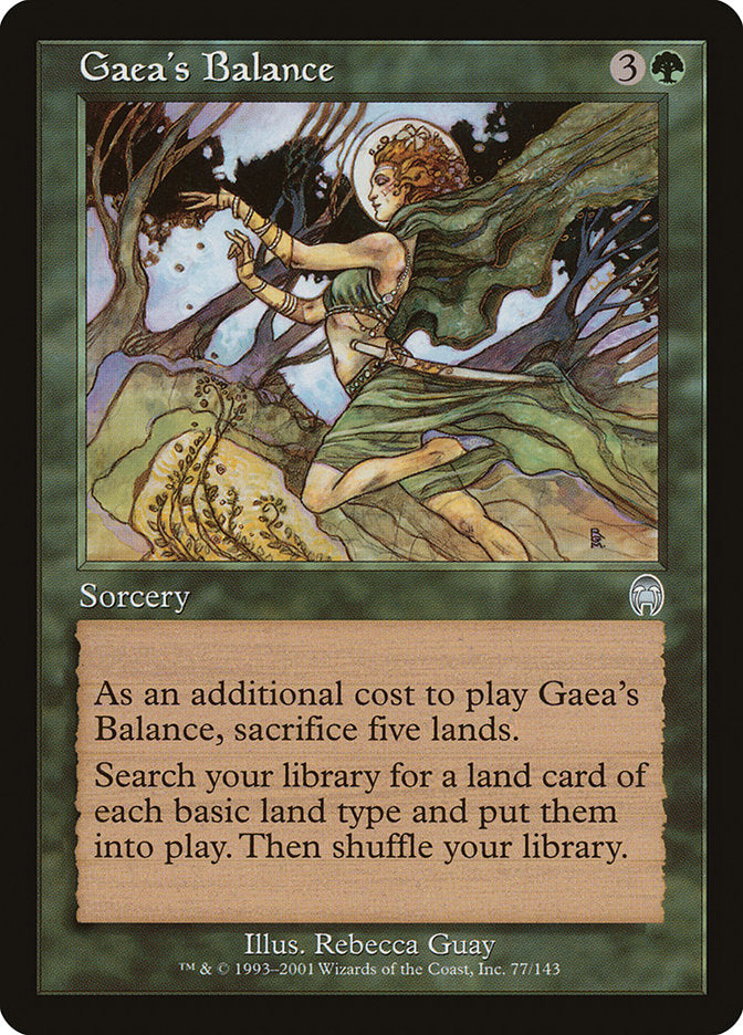 Gaea's Balance (77) [Apocalypse] | Odin's Place