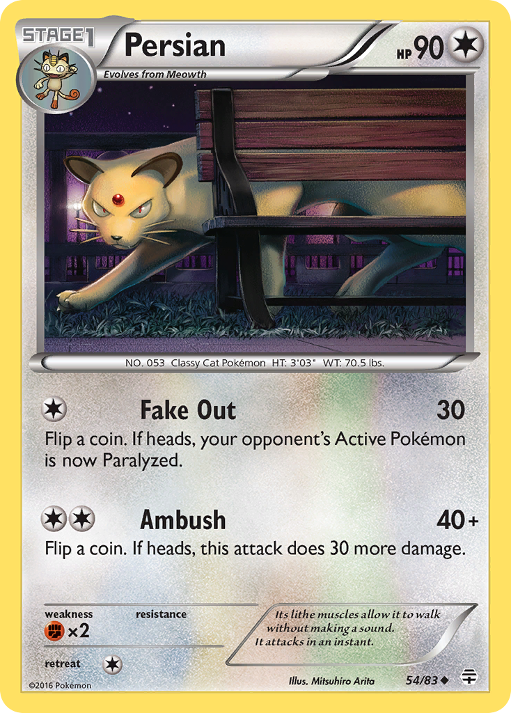 Persian (54/83) [XY: Generations] | Odin's Place