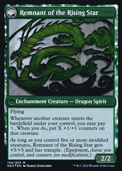 Jugan Defends the Temple // Remnant of the Rising Star [Kamigawa: Neon Dynasty Prerelease Promos] | Odin's Place