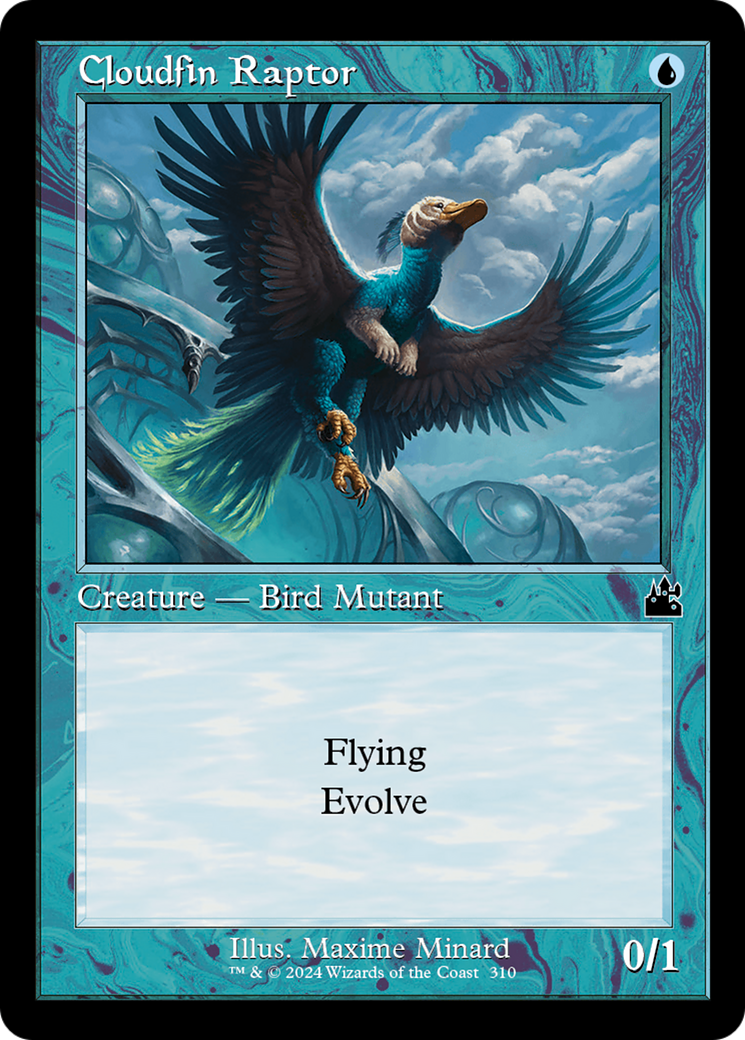 Cloudfin Raptor (Retro Frame) [Ravnica Remastered] | Odin's Place
