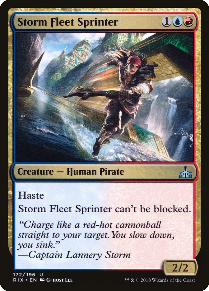 Storm Fleet Sprinter (172) [Rivals of Ixalan] | Odin's Place