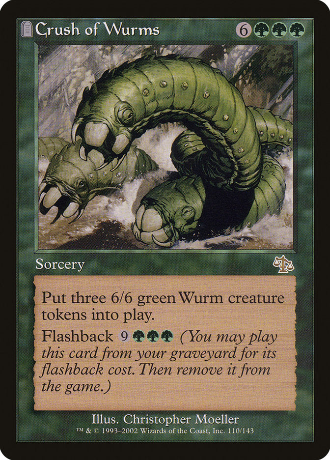 Crush of Wurms (110) [Judgment] | Odin's Place