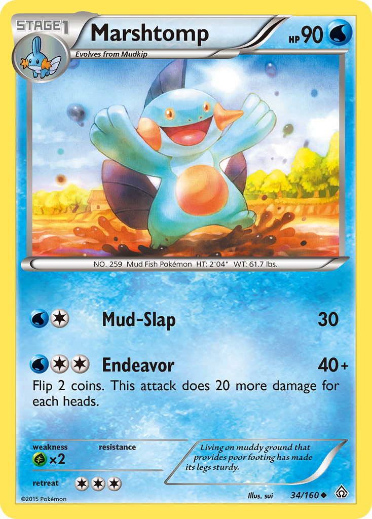 Marshtomp (34/160) [XY: Primal Clash] | Odin's Place