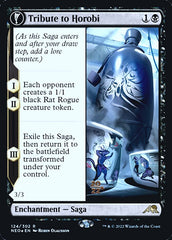 Tribute to Horobi // Echo of Death's Wail [Kamigawa: Neon Dynasty Prerelease Promos] | Odin's Place