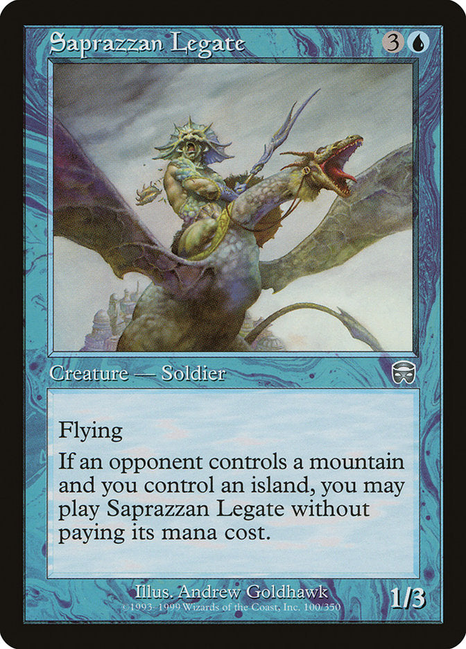 Saprazzan Legate (100) [Mercadian Masques] | Odin's Place