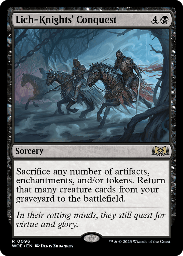 Lich-Knights' Conquest [Wilds of Eldraine] | Odin's Place