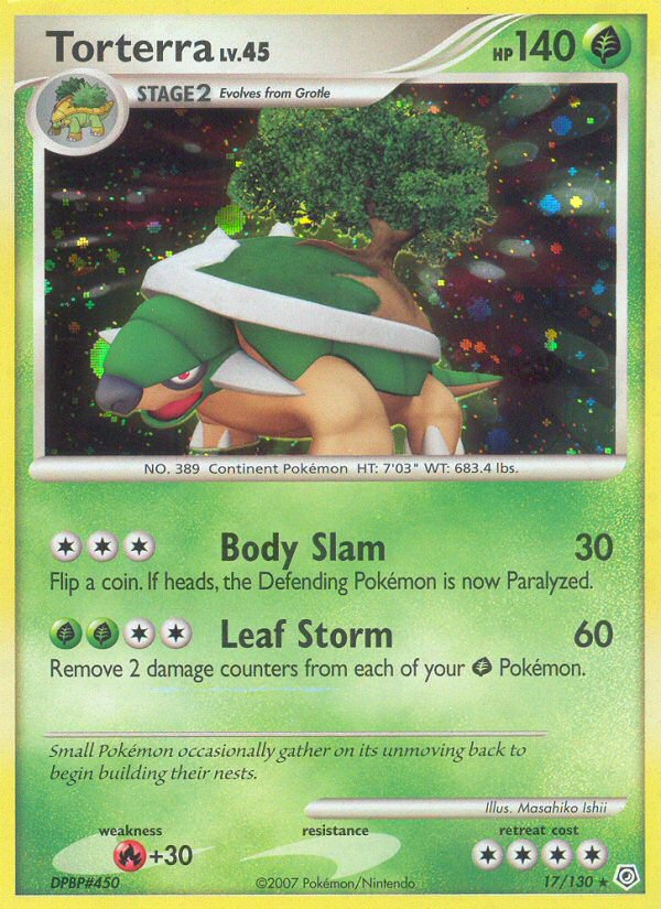 Torterra (17/130) [Diamond & Pearl: Base Set] | Odin's Place