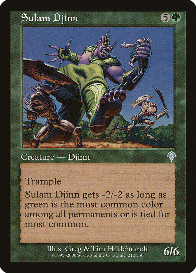 Sulam Djinn (212) [Invasion] | Odin's Place