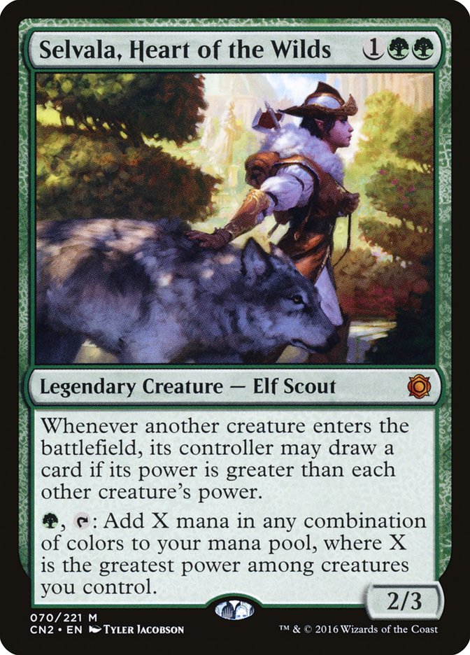 Selvala, Heart of the Wilds (70) [Conspiracy: Take the Crown] | Odin's Place