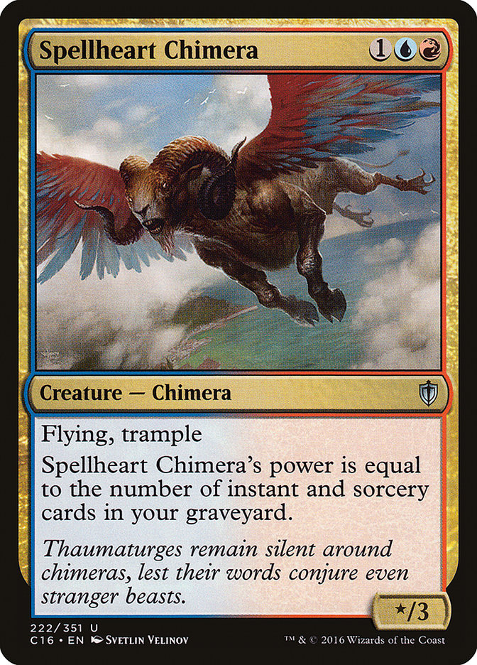 Spellheart Chimera (222) [Commander 2016] | Odin's Place