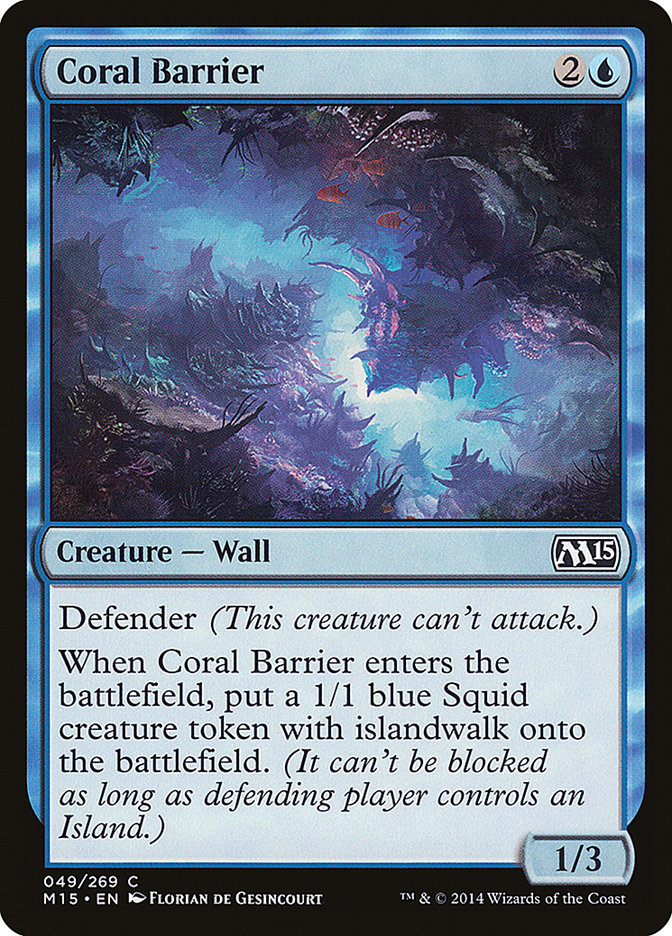 Coral Barrier (49) [Magic 2015] | Odin's Place