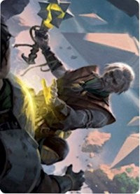 Expedition Healer Art Card [Zendikar Rising Art Series] | Odin's Place
